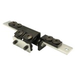 Onzichtbaar 3D poortscharnier voor poorten - Voor koker 40 & 50 mm