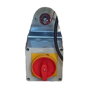 Fadini werkschakelaar – Aan/Uit – 3-Polig 20A – 90×90 mm – Rood/Geel