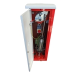 Fadini werkschakelaar - aan/uit - 3-polig 20A - 90x90mm - rood/geel