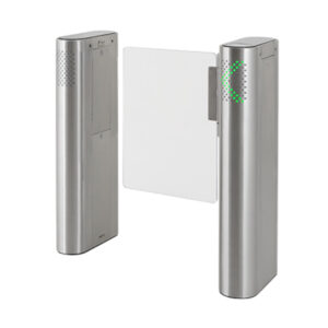 dTower doorloopsluis – 500 mm doorgang – Enkele deur – RVS