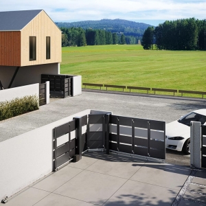 FAC Reverse Radius Corner Gate Kit – Voor hoekpoorten & sectionale schuifpoorten – Bochtgrootte 500 mm
