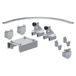 FAC Reverse Radius Corner Gate Kit - Voor hoekpoorten & sectionale schuifpoorten