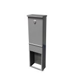 Straatkast RVS - GAFS300 - Grijs