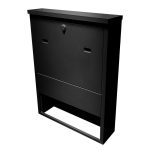 Straatkast RVS - GAFS930 - Zwart