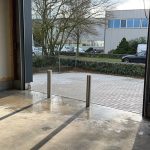 Benito HEXT handmatig uitneembare verkeerspaal RVS