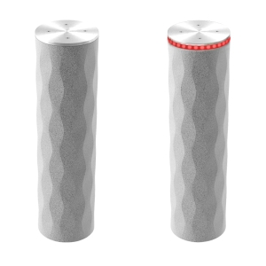 Benito vaste bollard – Ø220 mm – 800 mm – Versterkt beton – Wave finish