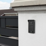 Opyn video intercom - 4G of IP - Codepaneel - Opbouw - Zwart - App-bediening