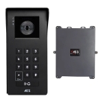 Opyn video intercom - 4G of IP - Codepaneel - Opbouw - Zwart - App-bediening