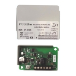 Intratone HF-ontvanger met geïntegreerde antenne – 1 relais - Binneninstallatie