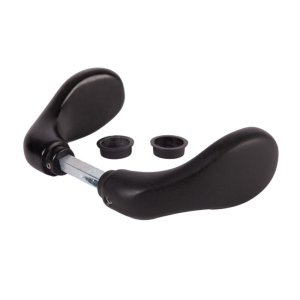 Locinox 3006CB klinkstel – RAL9005 – Ovale knop