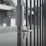 Locinox VOLTA opbouwslot met extern codeklavier op batterijen