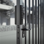 Locinox VOLTA opbouwslot met extern codeklavier op batterijen
