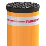 Fadini CORAL handmatige verkeerspaal RAL1028