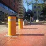 Fadini TALOS 94 semi-automatische bollard - Verkeerspaal- Ø275mm - Wanddikte 4mm