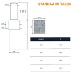 Fadini TALOS 96 hydraulische bollard - Verkeerspaal - Ø275mm - Wanddikte 12mm