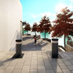 Fadini TALOS M50 hydraulische bollard - Verkeerspaal - Ø275mm - Wanddikte 20mm - Gecertificeerd