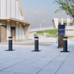 Fadini TALOS M50 hydraulische bollard - Verkeerspaal - Ø275mm - Wanddikte 20mm - Gecertificeerd
