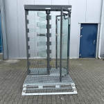 Hybrid glazen tourniquet manshoog