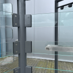 Hybrid glazen tourniquet manshoog