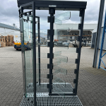 Hybrid glazen tourniquet manshoog
