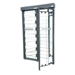 Hybrid glazen tourniquet manshoog