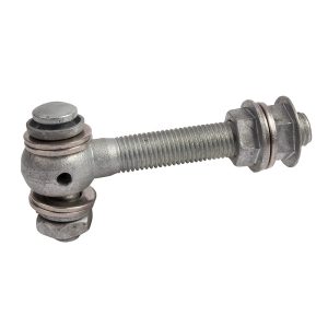 Oogboutset warmbad gegalvaniseerd M12; lengte 90mm
