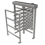 Titan tourniquet driekwart hoog 4 armen RVS