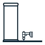 Fadini op-en-neerbediening d.m.v. dopsleutel - Voor TALOS 94, 96, M30, C730 en M50 bollards