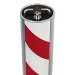 Inzinkbare paal Ø 114 mm 5 mm Hoogte 840 mm Volbad verzinkt