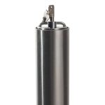 Inzinkbare paal Ø 76 mm 5 mm Hoogte 500 mm RVS 316