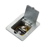 Inzinkbare paal Ø 76 mm 5 mm Hoogte 500 mm Volbad verzinkt RAL 7016-min