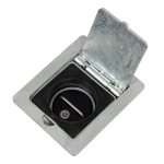 Inzinkbare paal Ø 89 mm 5 mm Hoogte 670 mm Volbad verzinkt