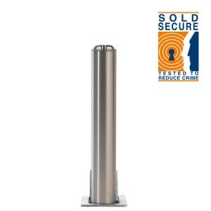 Inzinkbare paal – Ø 76 mm – 5 mm – Hoogte 500 mm – RVS 316