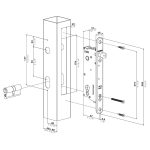 Locinox multifunctioneel insteekslot