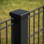 Locinox paalkap gemonteerd