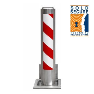 Inzinkbare paal – Ø 89 mm – 5 mm – Hoogte 670 mm – Volbad verzinkt