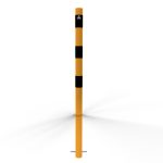 Aanrijdpaal - Beschermpaal - 60 mm - Geel zwart