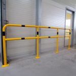 Beschermhek - Railingsysteem - Geel zwart - 48 mm