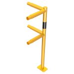 Beschermhek - Railingsysteem - Geel zwart - 48 mm