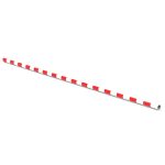 LBA 10 - 12 slagboommast - Glasvezel - Ø140 mm - Met stickers