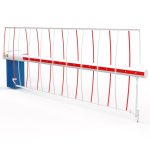 LBA 86 GTH slagboomrok - Onder en boven - Aluminium