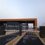 LBA 86 heavy duty slagboom met verkeerslicht en extra beveiliging