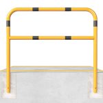 Schake beschermbeugel - Geel zwart - 60 mm - Met dwarsbalk - Beton