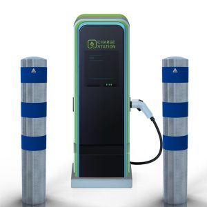 Schake beschermpaal voor laadpaal bescherming – Ø 152 – 193 mm