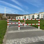Schake draaibaar sluishek vierkant - Wegversperring - Driehoeksvergrendeling - Zonder dwarsbalk