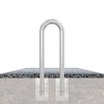 Schake fietsnietje - Beschermbeugel - Ø 76 mm - Beton
