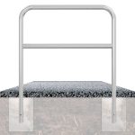 Schake fietssluis - Fietsbeugel met dwarsbalk - Ø 48 mm - Beton