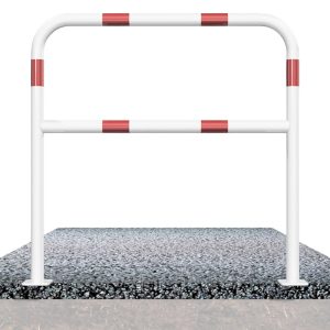 Schake fietssluis – Fietsbeugel met dwarsbalk – Ø 48 mm – Voetplaat