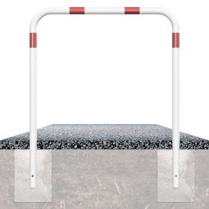 Schake sluishek – Fietsbeugel zonder dwarsbalk – Ø 48 mm – Beton