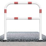 Schake sluishek - Fietssluis - Met dwarsbalk - 60 mm - Voetplaat